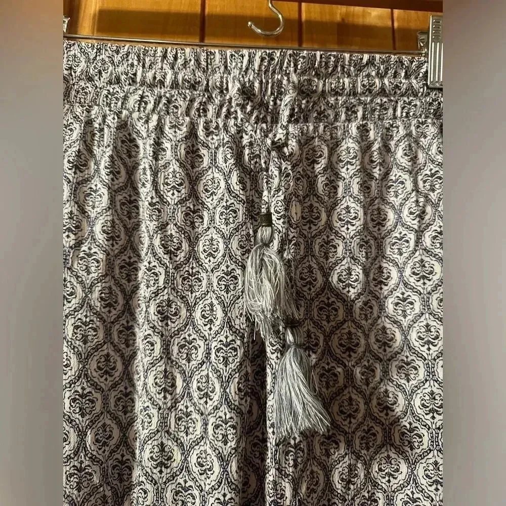 Knox Rose NWOT Women's Mid-Rise Wide Leg Flowy Pants - Picture 6 of 8